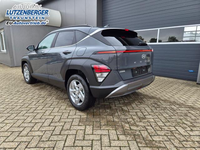 Hyundai KONA Trend 1.6 T-GDI 150PS Voll-LED-Scheinw. Sitzheizung Lenkradheizung Klimaautomatik Tempomat Navi Touchscreen DAB+ Apple CarPlay + Android Auto PDC v+h R&uuml;ckf.Kamera 2xKeyless 17-LM 