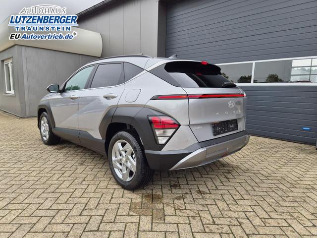 Hyundai KONA Trend 1.6 T-GDI 150PS Voll-LED-Scheinw. Sitzheizung Lenkradheizung Klimaautomatik Tempomat Navi Touchscreen DAB+ Apple CarPlay + Android Auto PDC v+h R&uuml;ckf.Kamera 2xKeyless 17-LM 
