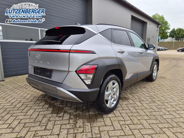 Hyundai KONA Trend 1.6 T-GDI 150PS Voll-LED-Scheinw. Sitzheizung Lenkradheizung Klimaautomatik Tempomat Navi Touchscreen DAB+ Apple CarPlay + Android Auto PDC v+h R&uuml;ckf.Kamera 2xKeyless 17-LM 
