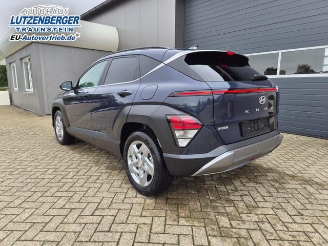 Hyundai KONA Trend 1.6 T-GDI 150PS Voll-LED-Scheinw. Sitzheizung Lenkradheizung Klimaautomatik Tempomat Navi Touchscreen DAB+ Apple CarPlay + Android Auto PDC v+h R&uuml;ckf.Kamera 2xKeyless 17-LM 