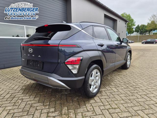 Hyundai KONA Trend 1.6 T-GDI 150PS Voll-LED-Scheinw. Sitzheizung Lenkradheizung Klimaautomatik Tempomat Navi Touchscreen DAB+ Apple CarPlay + Android Auto PDC v+h R&uuml;ckf.Kamera 2xKeyless 17-LM 