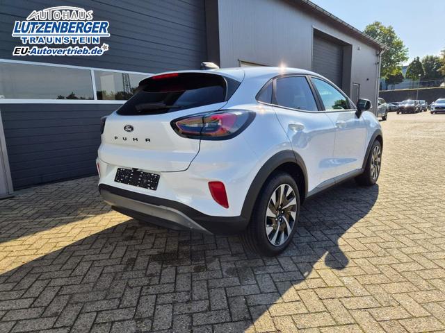 Ford Puma Titanium 1.0 EcoBoost Hybrid 125PS Automatik R&uuml;ckf.Kamera Klimaautomatik Sitzheizung Lenkradheizung Frontscheibe beheizb. LED-Scheinwerfer SYNC4 Bluetooth Apple CarPlay Android Auto PDC v+h 