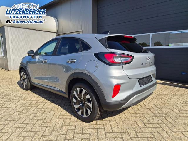 Ford Puma Titanium 1.0 EcoBoost Hybrid 125PS Automatik abnehm. AHK ACC 4xKamera Klimaautomatik Sitzheizung Lenkradheizung Frontscheibe beheizb. LED-Scheinwerfer SYNC4 Bluetooth Apple CarPlay Android Auto PDC v+h 
