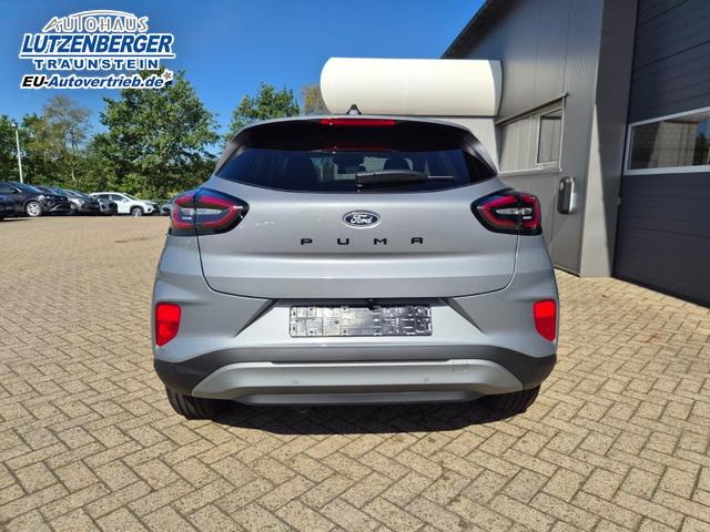 Ford Puma Titanium 1.0 EcoBoost Hybrid 125PS Automatik abnehm. AHK ACC 4xKamera Klimaautomatik Sitzheizung Lenkradheizung Frontscheibe beheizb. LED-Scheinwerfer SYNC4 Bluetooth Apple CarPlay Android Auto PDC v+h 