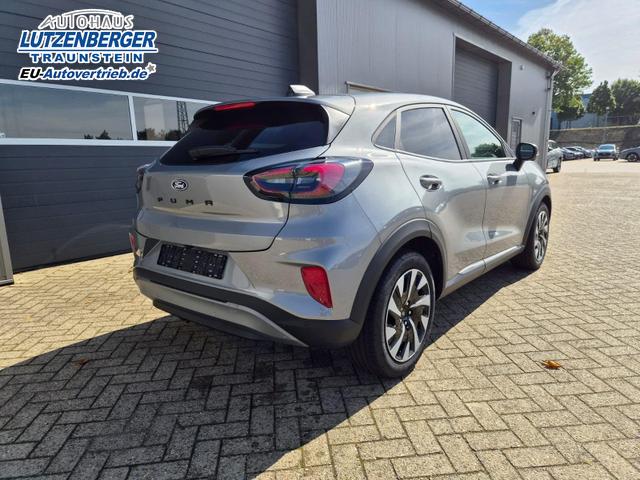 Ford Puma Titanium 1.0 EcoBoost Hybrid 125PS Automatik abnehm. AHK ACC 4xKamera Klimaautomatik Sitzheizung Lenkradheizung Frontscheibe beheizb. LED-Scheinwerfer SYNC4 Bluetooth Apple CarPlay Android Auto PDC v+h 
