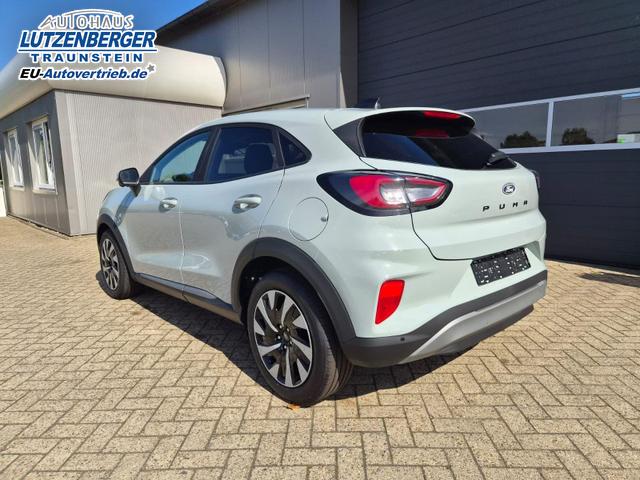 Ford Puma Titanium 1.0 EcoBoost Hybrid 125PS Automatik abnehm. AHK ACC 4xKamera Klimaautomatik Sitzheizung Lenkradheizung Frontscheibe beheizb. LED-Scheinwerfer SYNC4 Bluetooth Apple CarPlay Android Auto PDC v+h 
