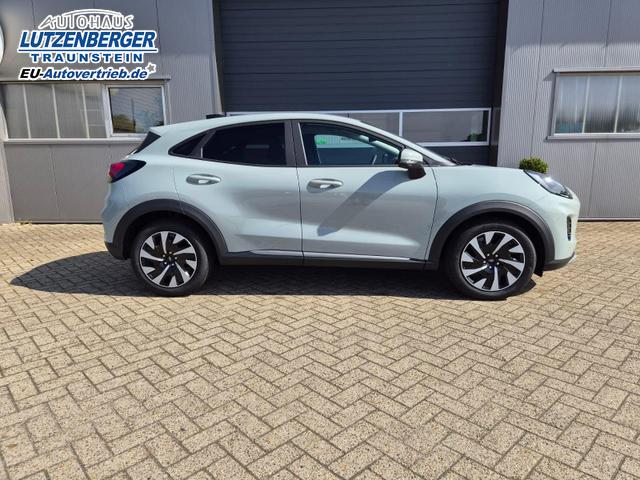 Ford Puma Titanium 1.0 EcoBoost Hybrid 125PS Automatik abnehm. AHK ACC 4xKamera Klimaautomatik Sitzheizung Lenkradheizung Frontscheibe beheizb. LED-Scheinwerfer SYNC4 Bluetooth Apple CarPlay Android Auto PDC v+h 