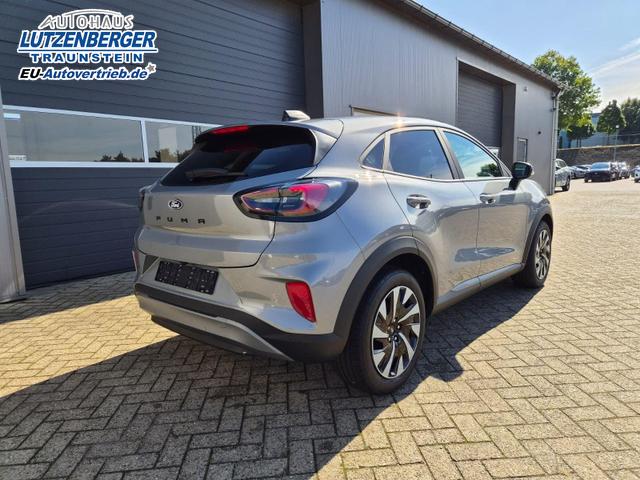 Ford Puma Titanium 1.0 EcoBoost Hybrid 125PS Automatik R&uuml;ckf.Kamera Klimaautomatik Sitzheizung Lenkradheizung Frontscheibe beheizb. LED-Scheinwerfer SYNC4 Bluetooth Apple CarPlay Android Auto PDC v+h 