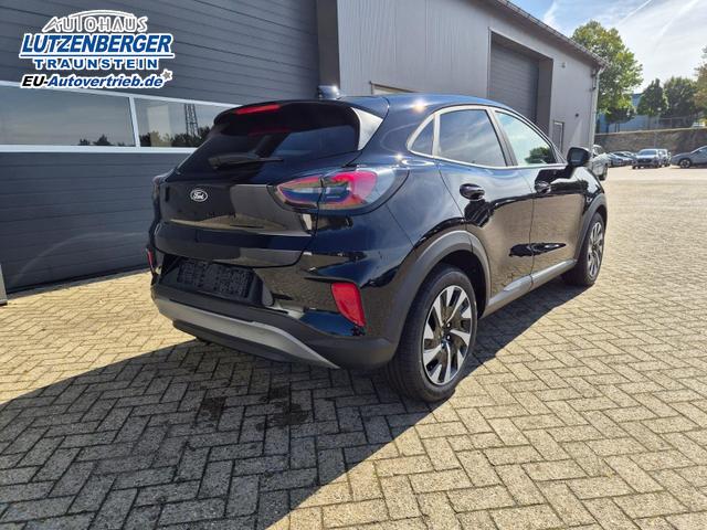 Ford Puma Titanium 1.0 EcoBoost Hybrid 125PS Automatik abnehm. AHK ACC 4xKamera Klimaautomatik Sitzheizung Lenkradheizung Frontscheibe beheizb. LED-Scheinwerfer SYNC4 Bluetooth Apple CarPlay Android Auto PDC v+h 