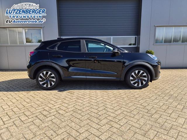 Ford Puma Titanium 1.0 EcoBoost Hybrid 125PS Automatik R&uuml;ckf.Kamera Klimaautomatik Sitzheizung Lenkradheizung Frontscheibe beheizb. LED-Scheinwerfer SYNC4 Bluetooth Apple CarPlay Android Auto PDC v+h 