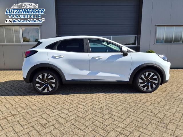 Ford Puma Titanium 1.0 EcoBoost Hybrid 125PS Automatik abnehm. AHK ACC 4xKamera Klimaautomatik Sitzheizung Lenkradheizung Frontscheibe beheizb. LED-Scheinwerfer SYNC4 Bluetooth Apple CarPlay Android Auto PDC v+h 
