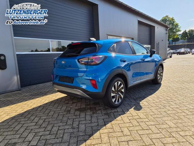 Ford Puma Titanium 1.0 EcoBoost Hybrid 125PS Automatik R&uuml;ckf.Kamera Klimaautomatik Sitzheizung Lenkradheizung Frontscheibe beheizb. LED-Scheinwerfer SYNC4 Bluetooth Apple CarPlay Android Auto PDC v+h 