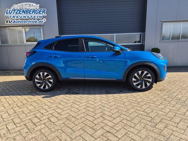 Ford Puma Titanium 1.0 EcoBoost Hybrid 125PS Automatik R&uuml;ckf.Kamera Klimaautomatik Sitzheizung Lenkradheizung Frontscheibe beheizb. LED-Scheinwerfer SYNC4 Bluetooth Apple CarPlay Android Auto PDC v+h 