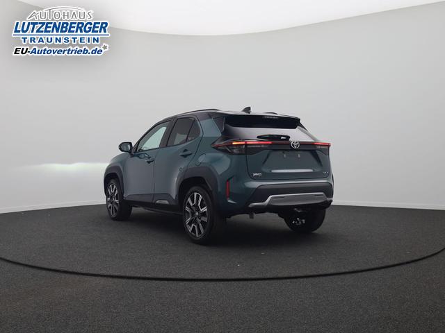 Toyota Yaris Cross 1.5-l 130PS HEV Automatik Style Matrix-LED 4xKamera elektr. Heckklappe Sitzheizung Lenkradheizung Klimaautomatik Navi Bluetooth wireless Apple CarPlay + Android Auto ACC PDC v+h 18"LM 