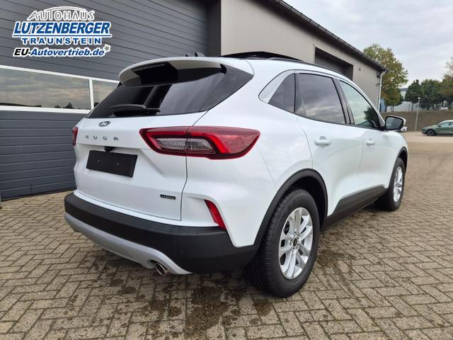 Ford Kuga Titanium 243PS PHEV Automatik schwenkb. AHK elektr. PanoDach Sitzheizung v+h Lenkradheizung Frontscheibe beheizb. Klimaautomatik Navi SYNC4 Apple CarPlay Android Auto Touchscreen PDC 4xKamera 2xKeyless 17"LM vollelektr. Reichweite 66KM 