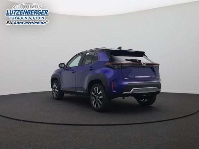 Toyota Yaris Cross 1.5-l 130PS HEV Automatik Style Matrix-LED 4xKamera elektr. Heckklappe Sitzheizung Lenkradheizung Klimaautomatik Navi Bluetooth wireless Apple CarPlay + Android Auto ACC PDC v+h 18"LM 