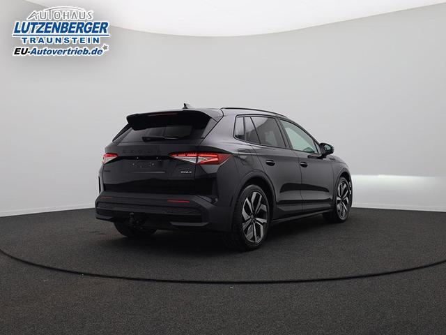 Skoda Elroq 85 Sportline 286PS Automatik schwenkb. AHK Teil-Leder Klimaautomatik Sitzheizung v+h Lenkradheizung Frontscheibe beheizb. ACC R&uuml;ckf.Kamera PDC wireless Apple Carplay Android Auto 2xKeyless 20-LM vollelektr. Reichweite 561Km 