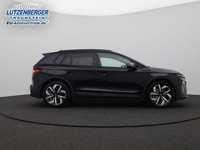 Skoda Elroq 85 Sportline 286PS Automatik schwenkb. AHK Teil-Leder Klimaautomatik Sitzheizung v+h Lenkradheizung Frontscheibe beheizb. ACC R&uuml;ckf.Kamera PDC wireless Apple Carplay Android Auto 2xKeyless 20-LM vollelektr. Reichweite 561Km 