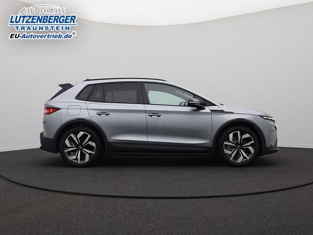 Skoda Elroq 85 Sportline 286PS Automatik schwenkb. AHK Teil-Leder Klimaautomatik Sitzheizung v+h Lenkradheizung Frontscheibe beheizb. ACC R&uuml;ckf.Kamera PDC wireless Apple Carplay Android Auto 2xKeyless 20-LM vollelektr. Reichweite 561Km 