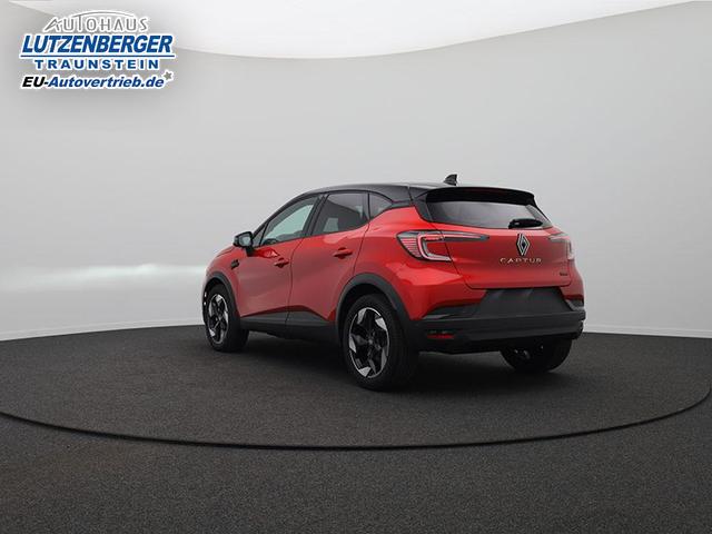 Renault Captur Techno 1.8 E-TECH Full Hybrid 158PS Automatik Sitzheizung Lenkradheizung R&uuml;ckf.Kamera PDC v+h Klimaautomatik Navi abged.Scheiben Apple CarPlay Android Auto 2xKeyless 18"LM 
