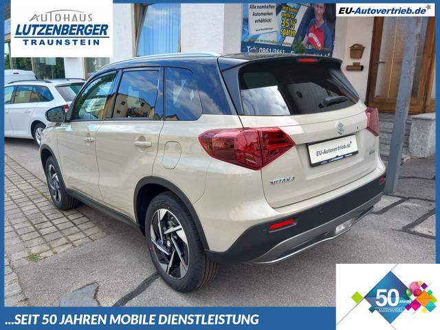 Suzuki Vitara - 1.4 Boosterjet 129PS Hybrid Comfort+ Teilleder mit Alcantara Navi Klimaautomatik Sitzheizung ACC PDC v+h Rückf.Kamera Suzuki-Radio Apple CarPlay Android Auto Touchscreen 2xKeyless 17-LM