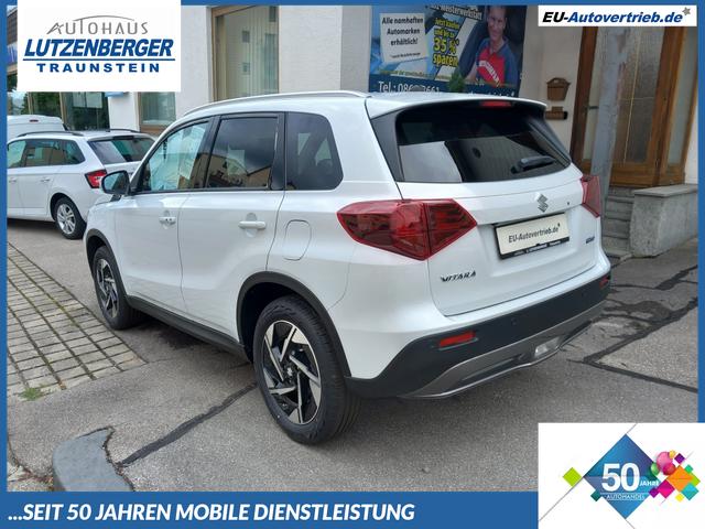 Suzuki Vitara - Comfort+ 129PS MHEV 4x4 ALLGRIP 1.4 Boosterjet Allrad Teilleder mit Alcantara Navi Klimaautomatik Sitzheizung ACC PDC v+h Rückf.Kamera Suzuki-Radio Apple CarPlay Android Auto Touchscreen 2xKeyless 17-LM