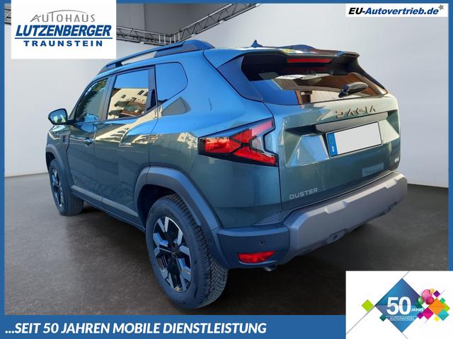 Dacia Duster - Extreme Neues Modell 1.2 TCe 130 4x4 Mild-Hybrid Lenkradheizung Sitzheizung Klimaautomatik 4x Kamera Teil-Leder City-Paket Bluetooth Apple Carplay Android Auto PDC v+h Keyless Ganzjahresreifen