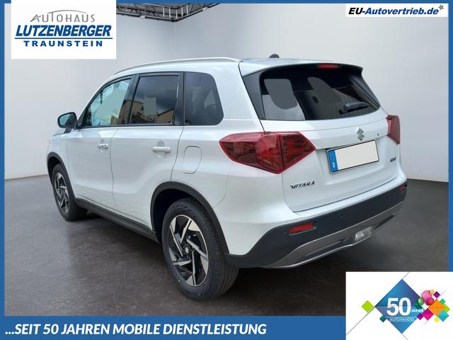 Suzuki Vitara - Comfort+ MHEV Hybrid 4x4 ALLGRIP 1.4 Boosterjet Allrad Teilleder mit Alcantara Navi Klimaautomatik Sitzheizung ACC PDC v+h Rückf.Kamera Suzuki-Radio Apple CarPlay Android Auto Touchscreen 2xKeyless 17-LM