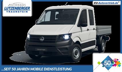 Volkswagen Crafter Pritschenwagen - Pritsche DOKA L4 2.0 TDI 130kW (177 PS) 4MOTION 8-Gang-DSG