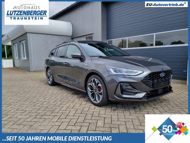 Ford Focus Turnier - 1.0 125PS ST-Line X elektr. PanoDach Winterpaket Rückf.Kamera ACC Klimaautomatik Sitzheizung Lenkradheizung Frontscheibe beheizb. Ford-Navi SYNC 4 B+O Sound DAB+ Bluetooth Apple Carplay Android Auto PDC v+h 2xKeyless 18-LM