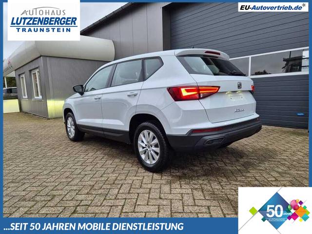 Seat Ateca - 1.0 TSI 116PS Reference Klimaautomatik Sitzheizung Lenkradheizung Anschlussgarantie PDC Bluetooth Touchscreen Apple CarPlay Android Auto Tempomat 16"LM