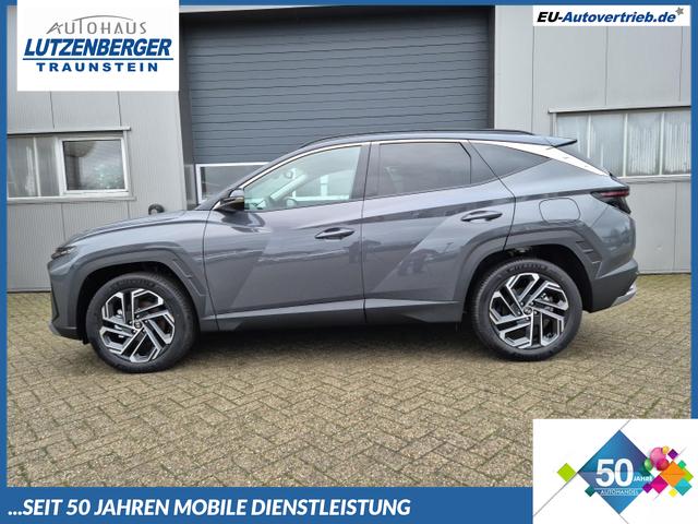 Hyundai TUCSON - 1.6 T-GDI 252PS Automatik PHEV Trend FACELIFT MY2025 Krell-Sound elektr. Heckklappe Teil-Leder Sitzheizung Lenkradheizung ACC Klimaautomatik Navi 12,3"-Touchscreen DAB+ wireless Apple CarPlay + Android Auto PDC v+h Rückf.Kamera 2xKeyless 19-LM