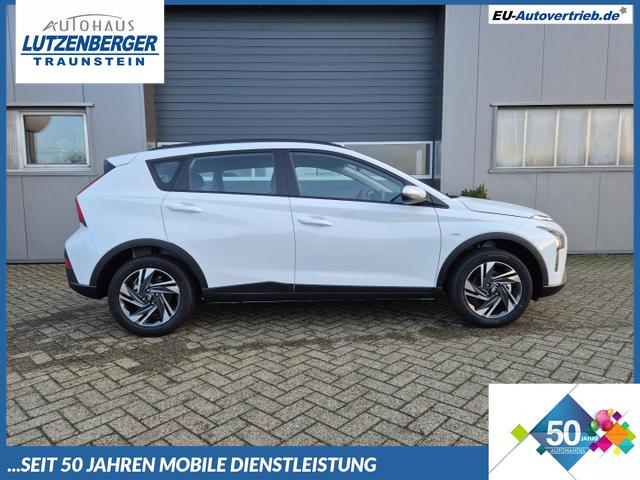 Hyundai BAYON - 1.0 T-GDI 100PS MHEV Select Navi Rückf.Kamera Klima PDC 12,3"-Touchscreen DAB+ Apple CarPlay Android Auto Tempomat 16-LM