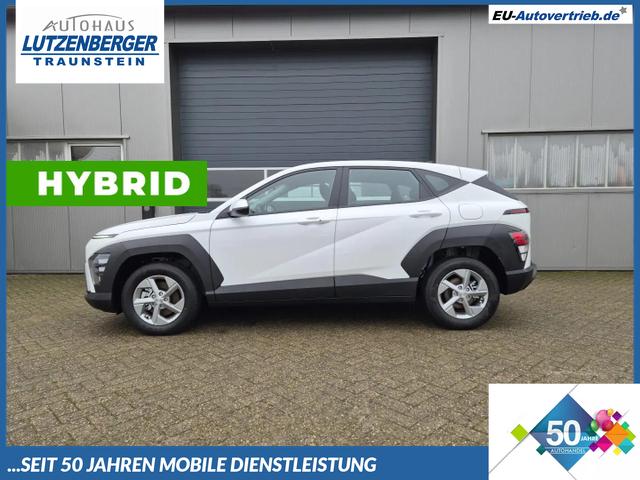 Hyundai KONA - 1.6 GDI 129PS Hybrid Automatik Select MY2025 Voll-LED Klimaautomatik Navi Rückf.Kamera PDC v+h 12,3"-Touchscreen DAB+ Apple CarPlay Android Auto Tempomat 16-LM