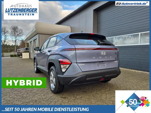 Hyundai KONA - 1.6 GDI 129PS Hybrid Automatik Select MY2025 Voll-LED Klimaautomatik Navi Rückf.Kamera PDC v+h 12,3"-Touchscreen DAB+ Apple CarPlay Android Auto Tempomat 16-LM