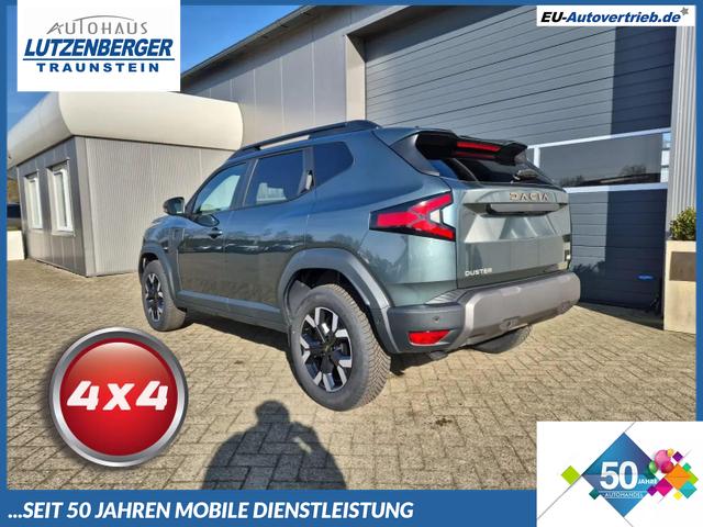 Dacia Duster - 1.2 TCe 130PS 4x4 Extreme Lenkradheizung Sitzheizung Klimaautomatik 4x Kamera Teil-Leder City-Paket Bluetooth Apple Carplay Android Auto PDC v+h 2xKeyless 17-LM Ganzj.Reifen