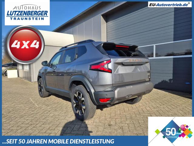 Dacia Duster - 1.2 TCe 130PS 4x4 Extreme Lenkradheizung Sitzheizung Klimaautomatik 4x Kamera Teil-Leder City-Paket Bluetooth Apple Carplay Android Auto PDC v+h 2xKeyless 17-LM Ganzj.Reifen