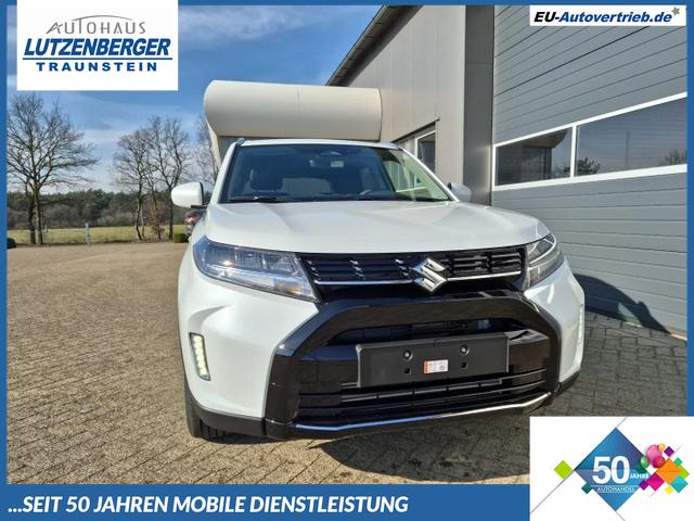 Suzuki Vitara - 1.4 Boosterjet 129PS Hybrid Comfort Navi Klimaautomatik Sitzheizung ACC PDC Rückf.Kamera Suzuki-Radio Apple CarPlay Android Auto Touchscreen 2xKeyless 17-LM