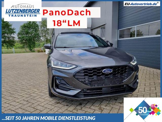 Ford Focus Turnier - 1.0 125PS ST-Line X elektr. PanoDach Winterpaket Rückf.Kamera ACC Klimaautomatik Sitzheizung Lenkradheizung Frontscheibe beheizb. Ford-Navi SYNC 4 B+O Sound DAB+ Bluetooth Apple Carplay Android Auto PDC v+h 2xKeyless 18-LM