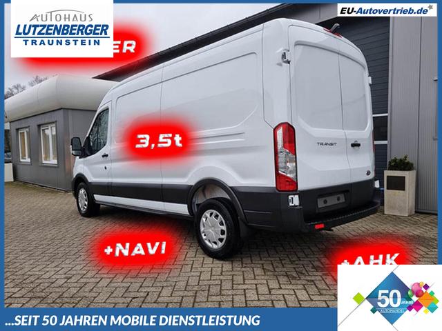 Ford Transit - L3H2 2.0 TDCi 130PS Trend 3,5t 3-Sitzer AHK Klima Navi Bluetooth DAB Frontscheibe beheizb. PDC v+h Rückf.Kamera Tempomat