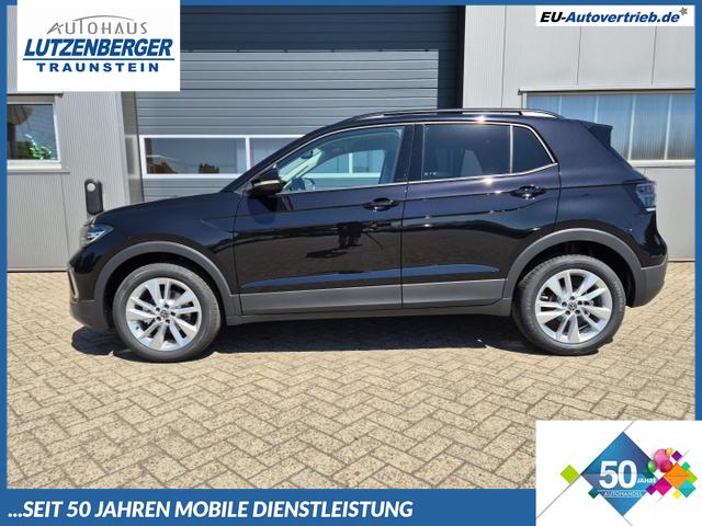 Volkswagen T-Cross - 1.0 TSI 116PS DSG Life LED-Matrix-Scheinwerfer Klimaautomatik Sitzheizung PDC Rückf.Kamera 17-LM abged.Scheiben 2xKeyless DAB+ Bluetooth Touchscreen Apple CarPlay Android Auto