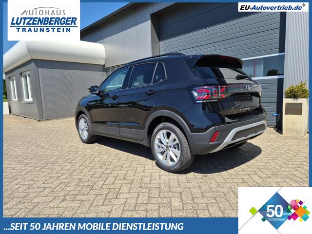 Volkswagen T-Cross - 1.0 TSI 116PS DSG Life LED-Matrix-Scheinwerfer Klimaautomatik Sitzheizung PDC Rückf.Kamera 17-LM abged.Scheiben 2xKeyless DAB+ Bluetooth Touchscreen Apple CarPlay Android Auto