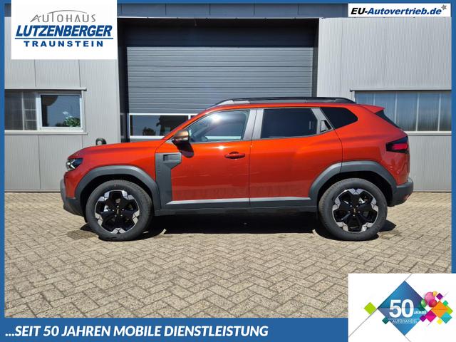 Dacia Duster - Extreme Hybrid 140PS Automatik 1.6 SCE Lenkradheizung Sitzheizung 4x Kamera elektr.Parkbremse Teil-Leder Klimaautomatik Frontscheibe beh. Bluetooth Apple Carplay Android Auto PDC v+h 2xKeyless 18-LM