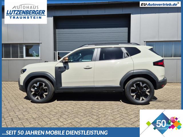 Dacia Duster - Extreme Hybrid 140PS Automatik 1.6 SCE Sitzheizung Klimaautomatik 4x Kamera elektr.Parkbremse Teil-Leder Bluetooth Apple Carplay Android Auto PDC v+h 2xKeyless 17-LM