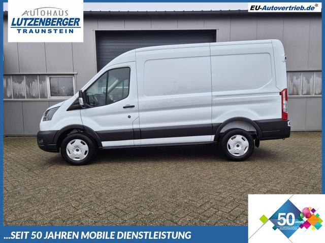 Ford Transit - L2H2 2.0 EcoBlue 130PS Trend 3,5t 3-Sitzer AHK Sitzheizung Lenkradheizung Frontscheibe beheizb. Klimaautomatik Bluetooth DAB Apple CarPlay Android Auto PDC v+h Rückf.Kamera Tempomat
