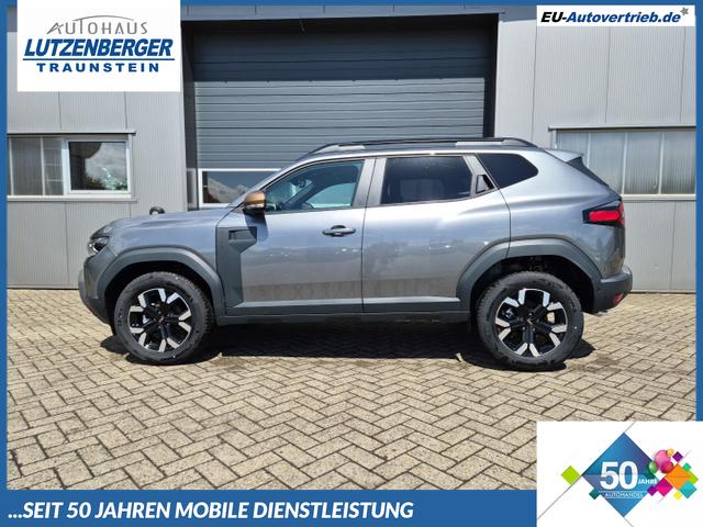 Dacia Duster - Extreme 4x4 130PS 1.2 TCe Frontscheibe beheizb. 4x Kamera Lenkradheizung Sitzheizung Klimaautomatik Teil-Leder elektr.Parkbremse Bluetooth Apple Carplay Android Auto PDC v+h 2xKeyless 17-LM Ganzj.Reifen