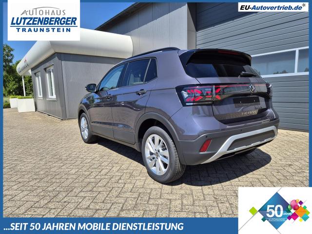 Volkswagen T-Cross - 1.0 TSI 116PS DSG Life LED-Matrix-Scheinwerfer Klimaautomatik Sitzheizung PDC Rückf.Kamera 17-LM abged.Scheiben 2xKeyless DAB+ Bluetooth Touchscreen Apple CarPlay Android Auto