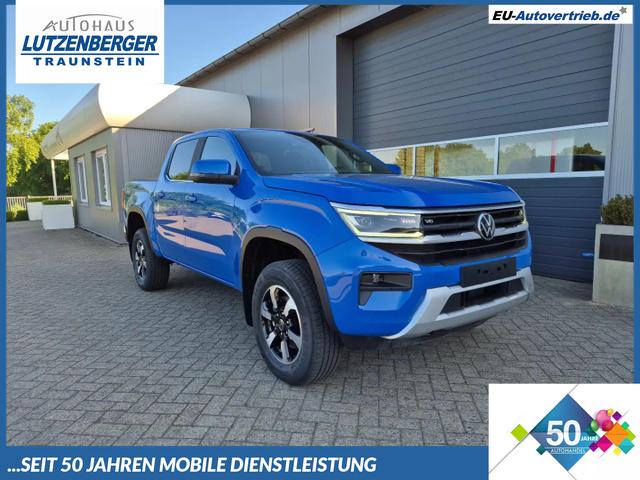 Volkswagen Amarok - Style DoKa 3.0 TDI 240PS 4x4 Automatik Laderaumabdeckung Navi Lenkradheizung Frontscheibe beheizb. Sitzheizung AHK Rückf.Kamera ACC Klimaautomatik PDC v+h Apple Carplay Android Auto 2xKeyless 18"LM