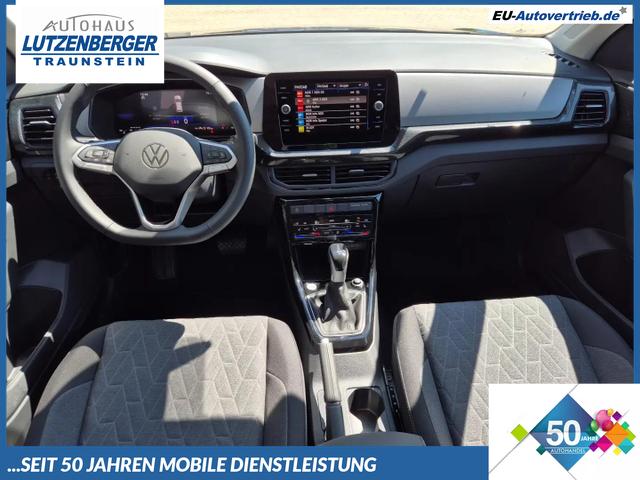 Volkswagen T-Cross - 1.0 TSI 116PS DSG Life LED-Matrix-Scheinwerfer Klimaautomatik Sitzheizung PDC Rückf.Kamera 17-LM abged.Scheiben 2xKeyless DAB+ Bluetooth Touchscreen Apple CarPlay Android Auto