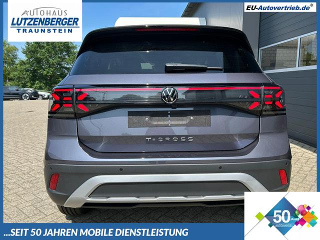 Volkswagen T-Cross - 1.0 TSI 116PS DSG Life LED-Matrix-Scheinwerfer Klimaautomatik Sitzheizung PDC Rückf.Kamera 17-LM abged.Scheiben 2xKeyless DAB+ Bluetooth Touchscreen Apple CarPlay Android Auto